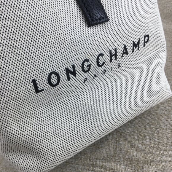 NWT Longchamp Essential Toile Bucket Bag - Picture 7 of 12